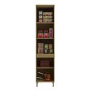 Ver imagem 2 de Paneleiro 50cm Vidro Florenca Moveis Sul Canary/off White