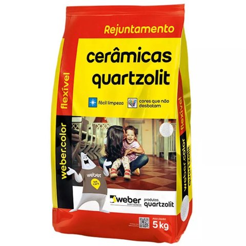 Rejunte Weber Color Acrilico Artico 1KG - 0286.00018.0006 - QUARTZOLIT