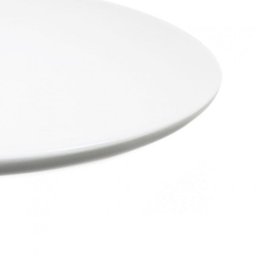 Mesa de Jantar Cone Oval 244x137cm Laca Branca - 3