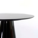 Ver imagem 2 de Mesa de Jantar Cone Oval 160x90cm Laca Preta