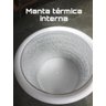 Chopeira Portátil com Manta Térmica para Barril 5L- Branca com Tampa Transparente - 3