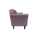 Ver imagem 5 de Kit Namoradeira + 1 Poltrona Decorativa Dália Veludo Rosê
