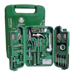 Jogo de Ferramentas 200 Peças com Maleta Palmeiras Titanium - 1