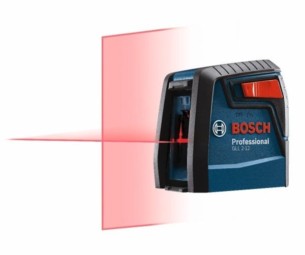 Nivelador de Linhas 12M de Linhas Cruzadas GLL 2-12 Bosch