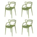 Ver imagem 1 de Kit 4 Cadeiras Masters Allegra Verde