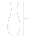 Ver imagem 2 de Vaso Garrafa Grande em Cerâmica de Sala Decor - Amarelo