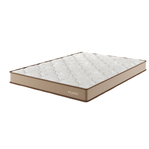 Colchão Espuma Ortopédico Casal 19x138x188cm Plutao Tabaco - Casa Giulia