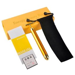Massageador Facial Elétrico Gold 24k Harmonização Anti-rugas - 7