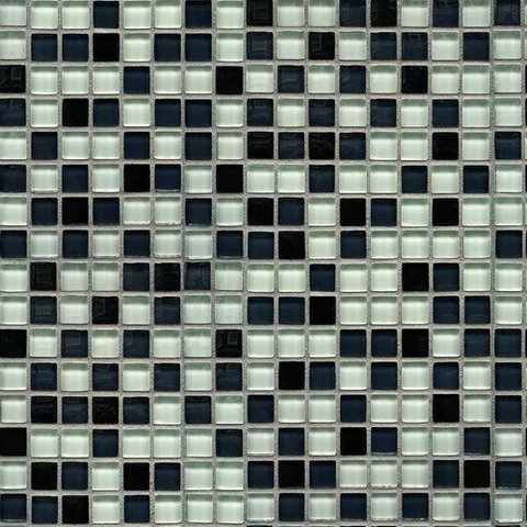 Papel de Parede Decorativo Pastilhas Preto e Branco - 3,00m