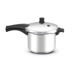 Panela de Pressão Polida com Fechamento Externo Turbo Top 7,6 Litros - Rochedo Unica - 1