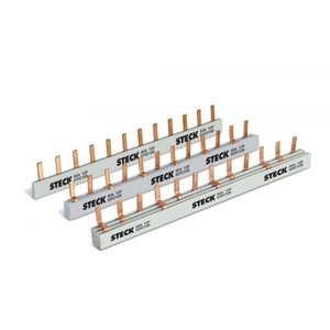 Barramento Din Bifásico 80A 440V para 57 Pólos S2F1000B - Steck