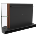Ver imagem 4 de Painel Home Paris para Tv até 55 Polegadas Preto com Naturale