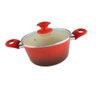 Caçarola com Revestimento Cerâmico 20cm 4,5mm Vermelha Class Home - 1