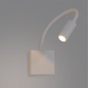 Ver imagem 6 de 2 Arandela Leitura LED Articulada Branca 3W Cabeceira Ace14