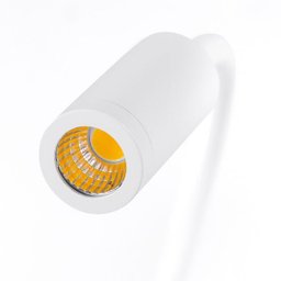 2 Arandela Leitura LED Articulada Branca 3W Cabeceira Ace14 - 3