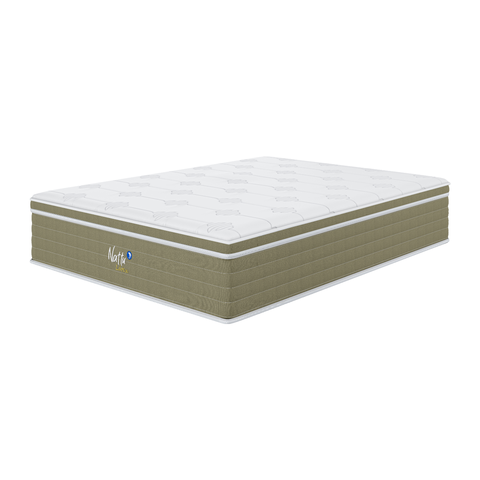 Colchão Sonos Nattu Látex Casal Mola Ensacada 138x188x34