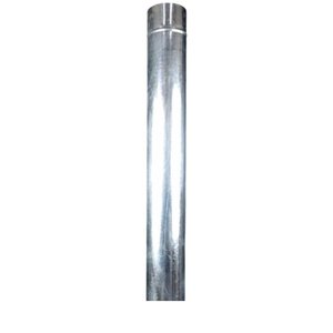 Cano Chaminé Caipira Fogão a Lenha Galvanizado Zatti - 120mm X 1 Metro
