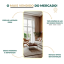 Ver imagem 7 de Espelho Grande Corpo Inteiro Lapidado Retangular Decorativo 150x40 Cm Luxo com Led Quente/fria
