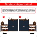 Ver imagem 6 de Sapateira Hall Entrada 2 Gaveta Basculante Puxador Concha Banco Prateleira Porta Sapatos Sala Quarto