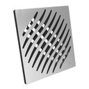 Ver imagem 1 de Ralo Grelha Quadrada Cromada Esgoto 100 mm -27.50.511.2 - TIGRE