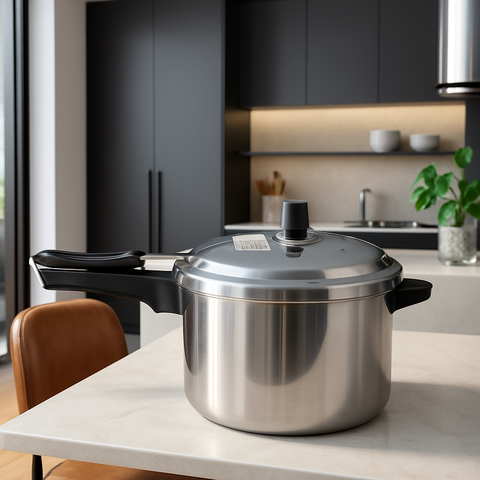 Panela de Pressão Grande 10 Litros Asj Tradicional