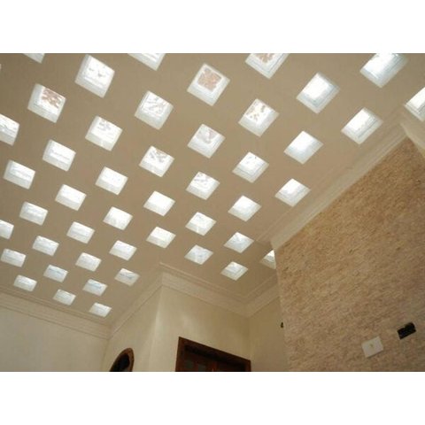 Suporte Mão na Obra de bloco de vidro para laje H8-30