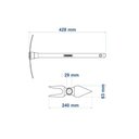 Ver imagem 2 de Sacho Coração - Duas Pontas Com Cabo 43.cm
