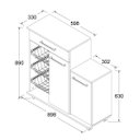 Ver imagem 4 de Fruteira Multiuso 2 Portas 1 Gaveta Ditália Móveis