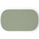 Ver imagem 7 de Puff Decorativo Orgânico para Living Quarto 100cm Doha W01 Bouclê Oliva - Lyam Decor