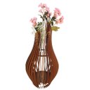 Ver imagem 1 de Vaso de Chão Decorativo Grande Andromeda Mdf:marrom/85x30cm