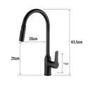 Ver imagem 6 de Torneira Extensivel Gourmet Pia Cozinha Ducha Articulada Dois Jatos Mesa Bancada Monocomando Agua Qu