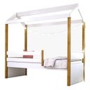 Ver imagem 1 de Cama Montessori Cabana Solterio com Cordão LED