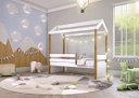 Ver imagem 4 de Cama Montessori Cabana Solterio com Cordão LED