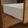 G. Roupa Cayman 02 Pts. Deslizantes C/ Espelho Nature/off White - Henn - 5