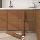 Ver imagem 5 de Papel de Parede Adesivo Lavavel 3d Madeira Freijó Castanho