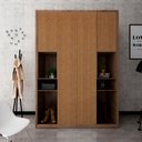 Ver imagem 7 de Papel de Parede Adesivo Lavavel 3d Madeira Freijó Castanho