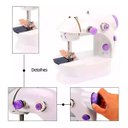 Ver imagem 7 de Mini Máquina de Costura Portátil com Mesa Bivolt Importway