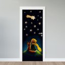 Ver imagem 1 de Adesivo de Porta - Pequeno Príncipe