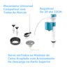 Kit Reparo Caixa Acoplada Privada Mecanismo Universal - 2