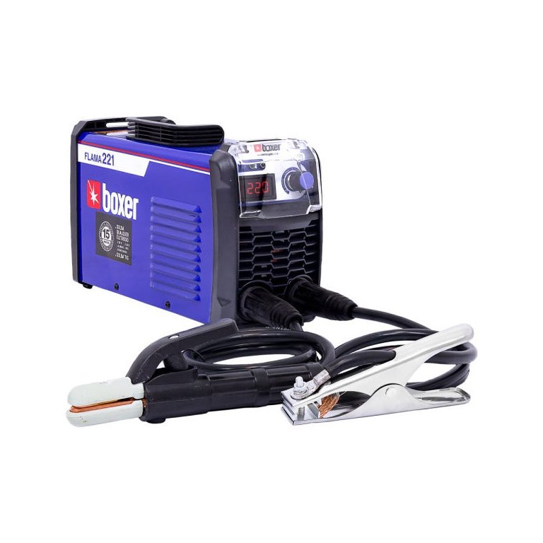 Máquina Inversora de Solda Boxer Flama 221 Digital 220A 220V