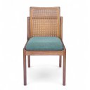 Ver imagem 3 de Kit 2 Cadeiras de Jantar Dora Linho Verde - Loja Sheep