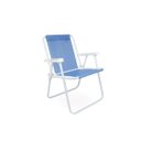 Ver imagem 2 de Cadeira De Praia Alta Azul Com 2 Peças - MOR 002283