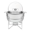 Ver imagem 2 de Rechaud Banho Maria Aço Inox 28cm Com Fogareiro 7L Tramontina