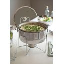 Ver imagem 3 de Rechaud Banho Maria Aço Inox 28cm Com Fogareiro 7L Tramontina
