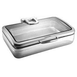 Rechaud Banho Maria Retangular Inox Cuba 1/1 11,2L Tramontina - 61026/010 - 1
