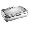 Rechaud Banho Maria Retangular Inox Cuba 1/1 11,2L Tramontina - 61026/010 - 1