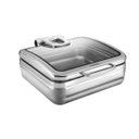 Ver imagem 1 de Rechaud Banho Maria Retangular Inox Cuba 2/3 5,5l Tramontina - 61027/010