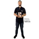 Ver imagem 2 de Quadro Decorativo Jesus Cristo Luz Divina em Moldura Caixa TaColado Moldura Trad 1cm Madeira Escura