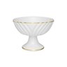 Jogo Com 6 Taças Sobremesa 240ml Porcelana Soleil Victória Ouro Oxford - 2