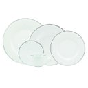 Ver imagem 1 de Serviço De Jantar E Chá Porcelana Com 30 Peças - Pomerode Filete De Prata Schmidt